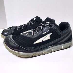 Altra A1633-4 Instinct 3.5 Size 8.5 Mens Innerflex Running Shoes Black Silver